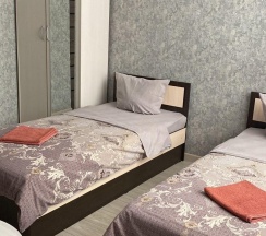 Номер стандарт семейный с 2 односпальными и 1 двуспальной кроватью в Постоялый двор