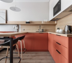 Studio Large 26,3 закатное солнце в Well