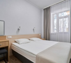 Стандарт с одной двуспальной или двумя раздельными кроватями в Салют