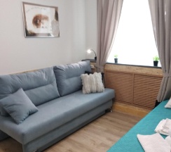 1-комнатные апартаменты студия с двухъярусной кроватью #1 в Easy Studio на улице Пушкинская