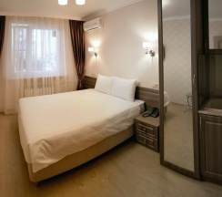 Двухместный номер Standard с красивым видом из окна двуспальная кровать в Отдохни