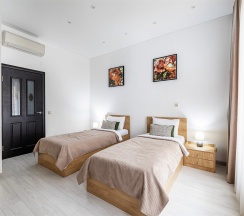 Студия с двумя раздельными кроватями в Сибирские номера