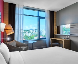 Номер Classic, с видом на город - с двуспальной кроватью в Mercure Sochi Centre