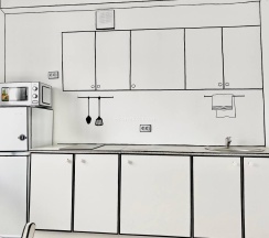 1-комнатные апартаменты улучшенные ул.Мира 1 в Калина на улице Мира 1