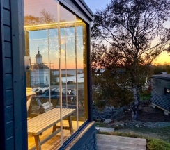 Коттедж стандарт с 1 двуспальной кроватью Вижу море в Соловки