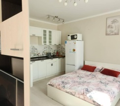 Апартаменты студия Курыжова 32 в Runway Apartments на улица Курыжова 32