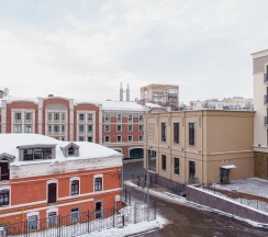 Апартаменты с балконом и с красивым видом из окна в Апартаменты Central street от сети Good Vibes Apartments
