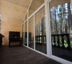 Барнхаус №2 с панорамой в ДухЛес