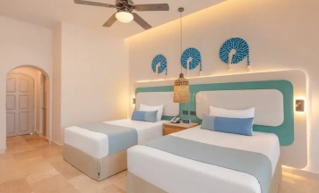 Двухместный номер Ocean View (2 отдельные кровати) в GR Solaris Caribe Adults Only - All Inclusive