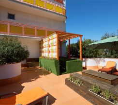 Люкс с террасой в Диса