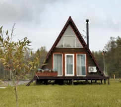 А-фрейм в Конаково. Аэро