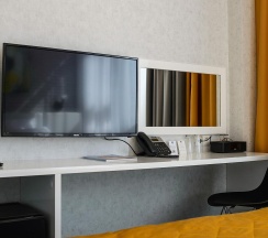 Комната стандарт с 1 двуспальной кроватью в Hotel design style