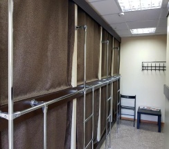 Кровать-капсула в общем 10-местном номере микс в Глубина