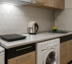 Комфорт Двуспальный С Ванной в Metro rooms