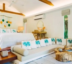 Двухместная вилла Garden двуспальная кровать в Zazen Boutique Resort & Spa