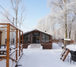 Barnhouse 4 | Баня и банный чан на территории в Берёзовая роща