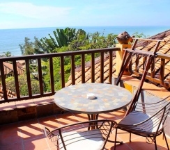 Одноместное бунгало с видом на сад в Poshanu Resort