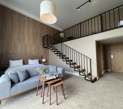 Полулюкс Дуплекс с балконом и с красивым видом из окна в Ashamta Hotel&SPA Afon