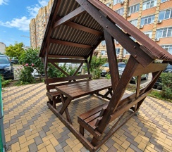 1-комнатные апартаменты с 1 односпальной и 1 двуспальной кроватью, 25м² в Однокомнатная квартира, ул. Свободы, 38/2