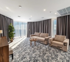 Апартаменты с террасой с видом на море в Grand hotel Anapa