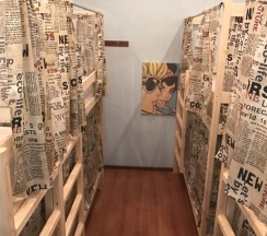 Кровать в общем номере (мужской номер) с красивым видом из окна (общая ванная комната) в Хостел