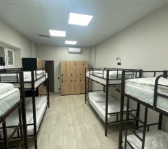 Кровать в общем номере (мужской номер) в Prime hostel