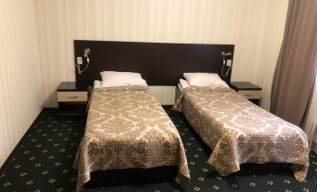 Двухместный номер Standard с видом на горы 2 отдельные кровати в Premier Azau