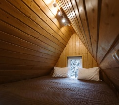 №14 A-Frame 45m2 с кондиционером. (оснащение дома см. Подробнее) в Les holidays