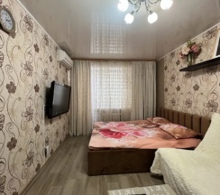 Двухместный номер Standard с балконом и с видом на город (двуспальная кровать) в Апартаменты Станция