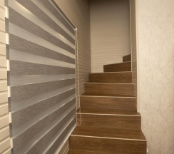 Номер люкс двухуровневый с 1 двуспальной кроватью в Пегас