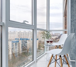 1-комнатные апартаменты улучшенные в Апельсин