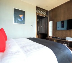 Номер Standard с 3 комнатами с балконом и рядом с пляжем в Pavilion Samui Pool Residence