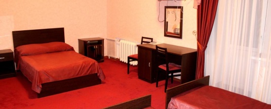 Кровать в 4-местном общем номере в Полет