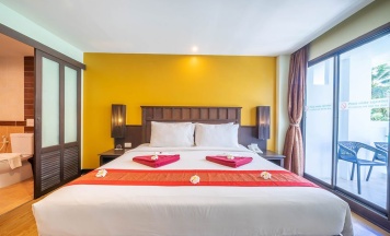 Четырёхместный семейный Unit с 2 комнатами в La Vintage Resort