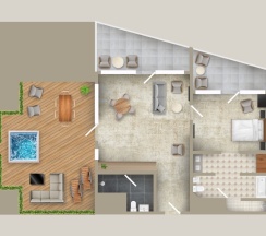 Grand Terrace Suite в Funf Luxury Resort&SPA Anapa Miracleon