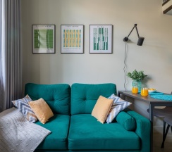 Апартаменты стандарт 2-я Рощинская, 10 в Comfort life (Комфорт лайф) на Тульской