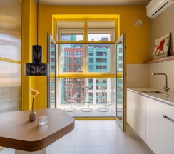 3-местные 1-комнатные апартаменты люкс Малевич в Pavlov