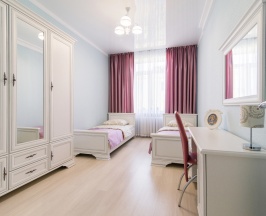 Апартаменты с 2 комнатами с балконом и с видом на город в Апартаменты City Life Apartments on Pushkinskaya