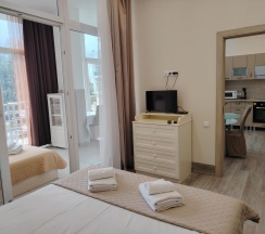 Апартаменты улучшенные с двумя 2-спальными кроватями кв. 204 в Deluxe apartments