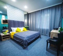 DELUXE двухместный с 1 большой кроватью в Ангара
