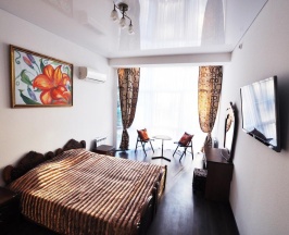 Комната стандарт с 1 двуспальной кроватью в Sochi VIP house