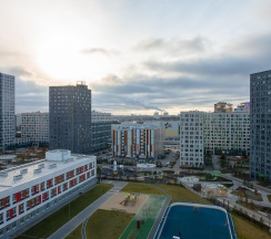 Апартаменты студия Бирюза ApartaMIA в Семейный уголок