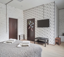 Номер полулюкс с 1 двуспальной кроватью в Villa santarina