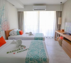 Двухместный номер Deluxe двуспальная кровать в Bandara Beach Resort, Phuket