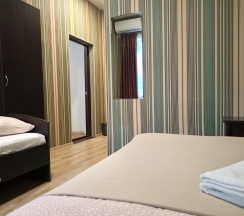 Четырёхместный номер с раздельными кроватями Стандарт в Морской