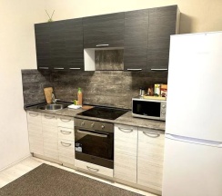 Двухместные апартаменты c 1 комнатой (двуспальная кровать) в Fresh Room на улице Маршала Устинова 3