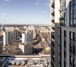 Апартамент 7 Номер Делюкс для двоих с панорамным видом на Москву (с ванной) в Ap-in aparts