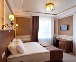 Первая категория (Стандарт с одной двуспальной или двумя односпальными кроватями) в Chocolatier