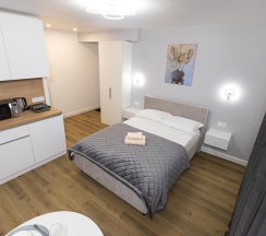 Апартаменты студия в MOKO Apartments (МОКО Апартментс) на улице Бахрушина 1 сектор 1