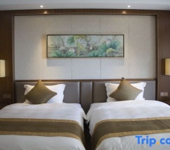 Двухместный номер Standard с видом на море 2 отдельные кровати в Jinghai Hotel & Resort